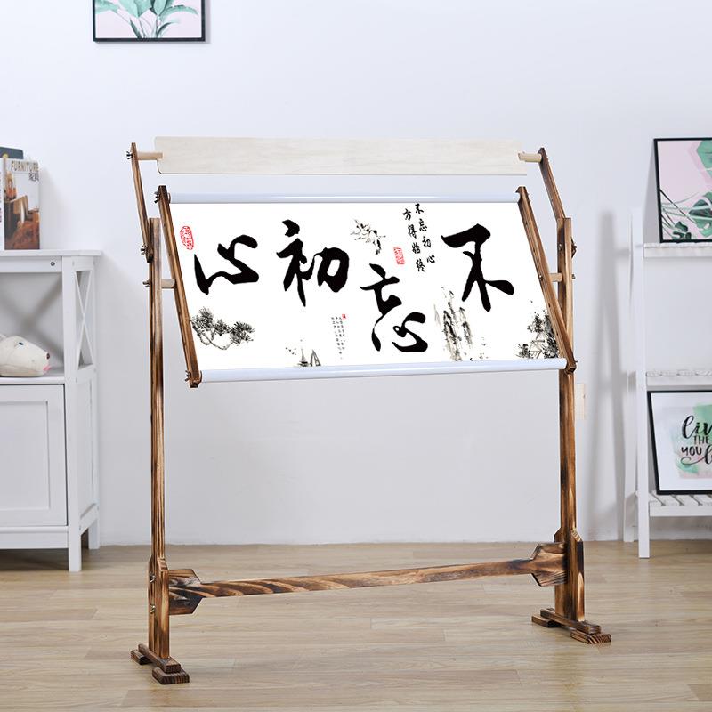 十字绣棚架实木绣花架架子1米的绣布床上可调节台式苏绣绣架框架