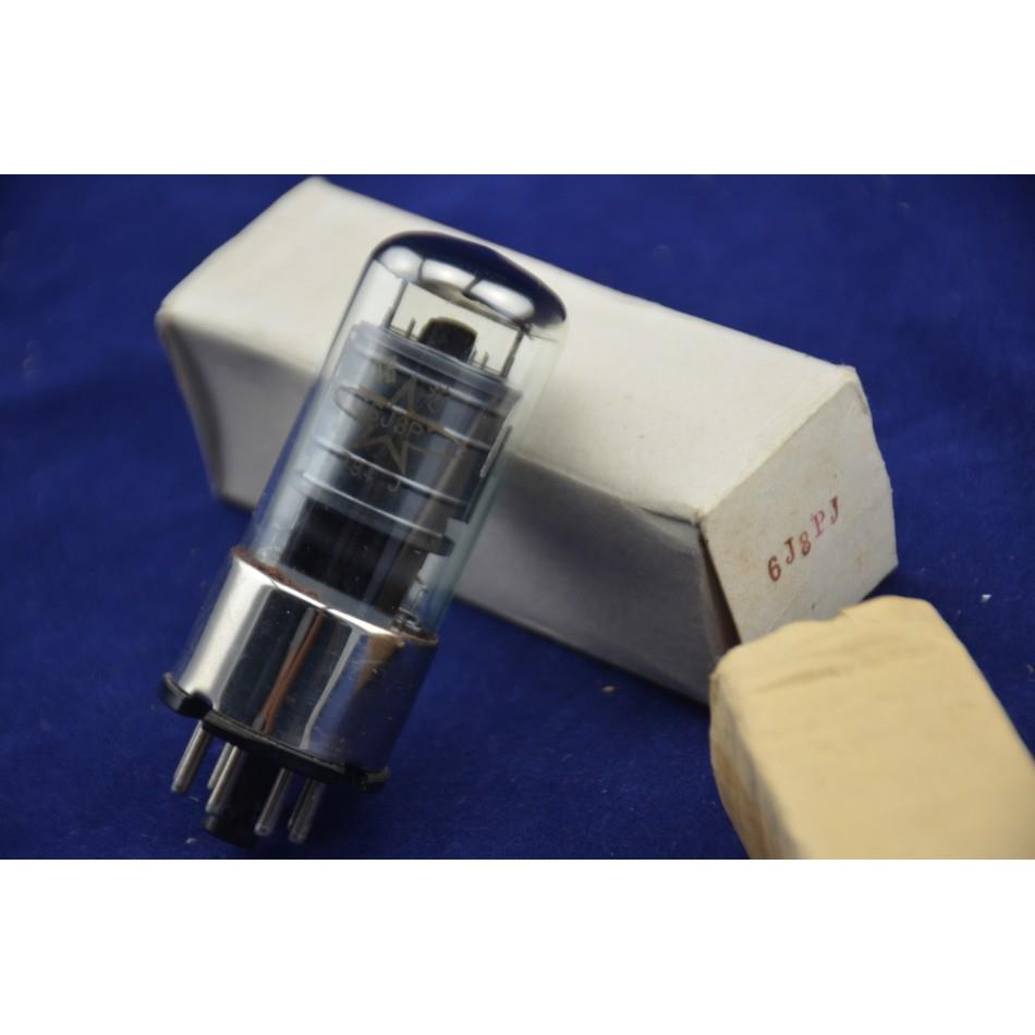 全新原盒曙光6J8P电子管，库存货.直代用苏联6米8 6sj7