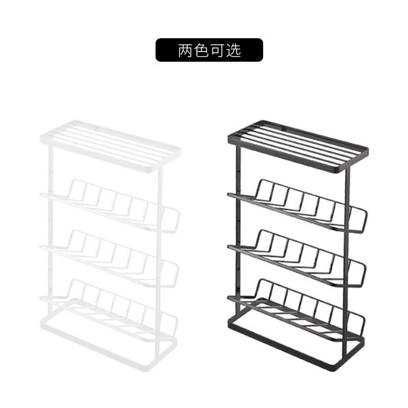 立式小尺寸卫生间地面洗浴用x品收纳架子落地置物架夹缝窄款免打