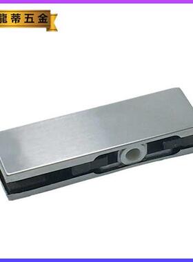 地弹簧玻璃夹020无框门上夹门夹弹簧门配件门R夹玻璃夹上下曲门夹