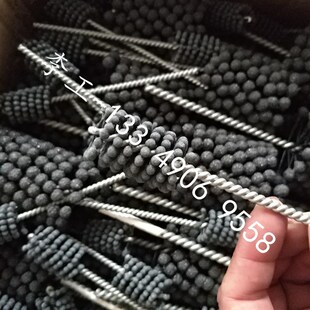汽缸研磨刷 打磨缸体o内孔抛光球 碳化硅工业球刷 油缸抛光球头刷