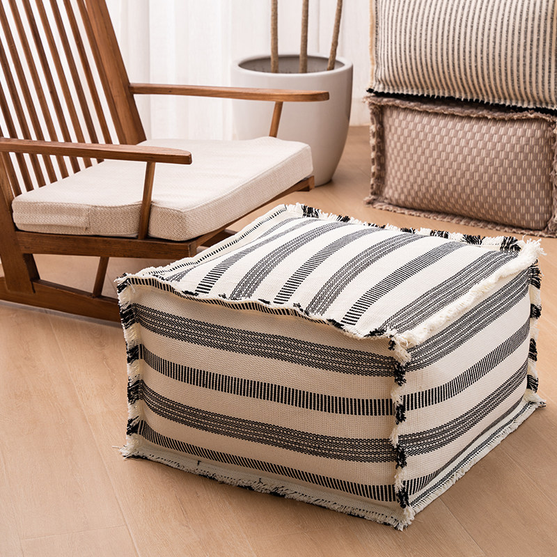 日式懒人沙发客厅坐墩阳台蒲团垫现代简约小沙发凳坐垫地上榻榻米