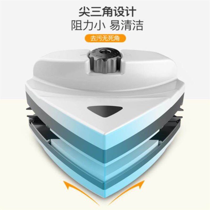 清洁清理擦玻璃器洗刷三层双层中空擦窗户家用V强磁双面擦高层