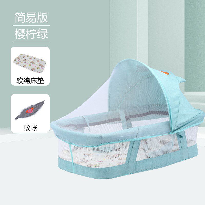 婴儿外出提篮便携式婴儿摇篮床摇篮婴儿睡篮哄睡摇篮Y新生出院提