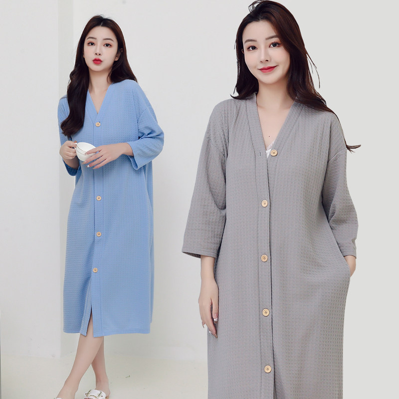 吸水浴裙男士宽松薄款大码浴衣懒人可裸穿浴袍女夏季连体速干浴巾