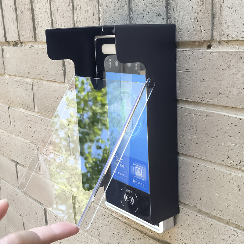 门禁系统一体机防护罩中控海康人脸识别机防水罩遮阳门禁防雨罩