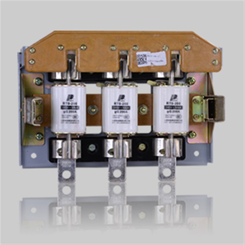 人民电器熔断器式隔离刀开关闸刀HR3-400 400A600A侧面操作刀芯