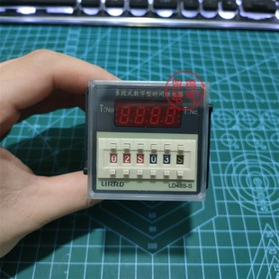 24V LD48S C数显时间继电器MR 220V利尔德LIRRD
