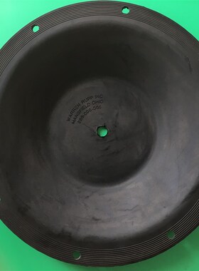 3寸S30胜百德隔膜泵配件,,黑色橡胶隔膜片286-098-365外径400MM