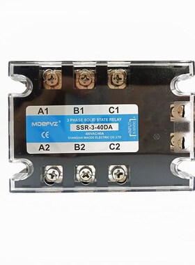 SSR-3-40DA AA三相固态继电器60A80A直流控交流MGR-3 032 3840Z