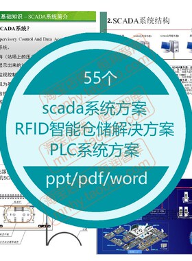scada智能RFID系统PLC解决方案监控自动化控制制造管道电力数字化