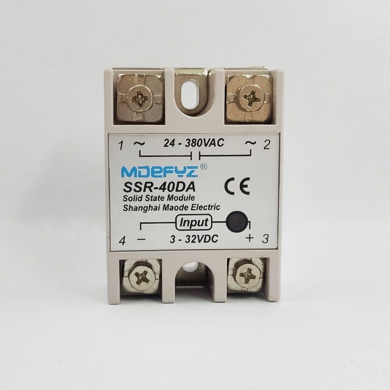 SSR40DA单相固态继电器10DA25DA60DA100DA MGR-1/40A直流控交流
