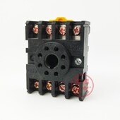 ST3P 10F AH3 JTX PF083A JQX 3时间MK2P 8脚电磁继电器底座子
