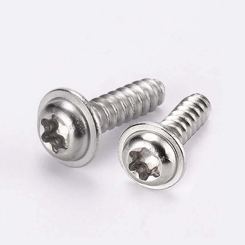 梅花螺钉带垫平尾304不锈钢梅花槽自攻螺钉4汽车配件盘头梅花螺丝 - 封面