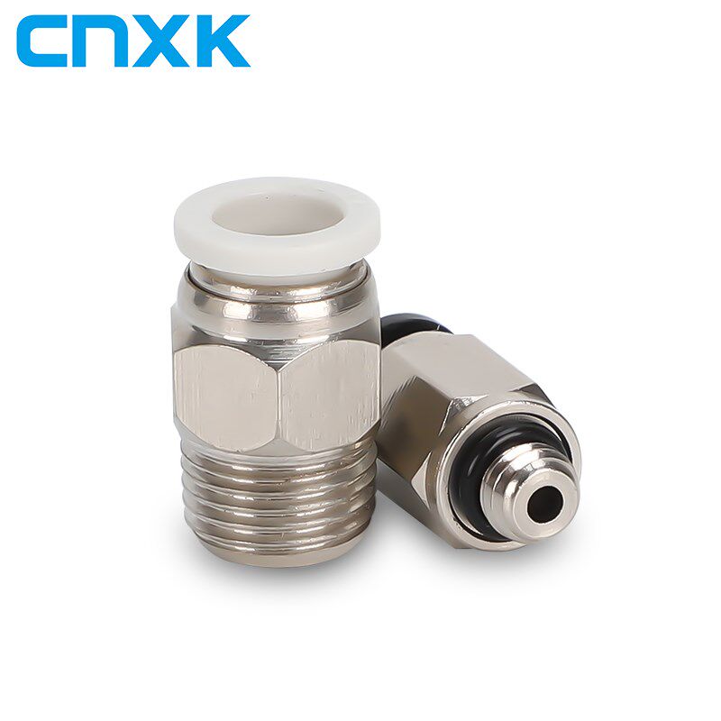 气动微型迷你接头直通PC4-M5C PC6-M5C PC3-M3C -M4C -M6C黑白选