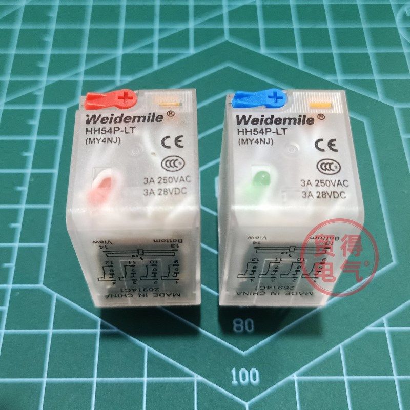自产自销特价HH54P-LT小型中间继电器52P-LT 220V 24V 14脚