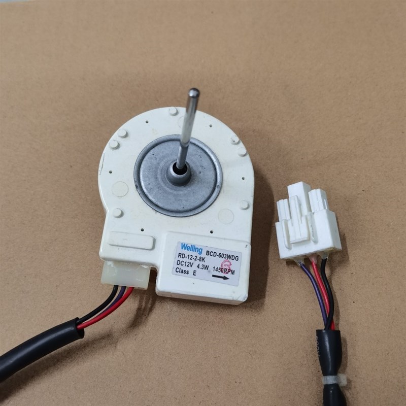 适用美的冰箱电机BCD-320WGPMA冷冻室风扇风机配件