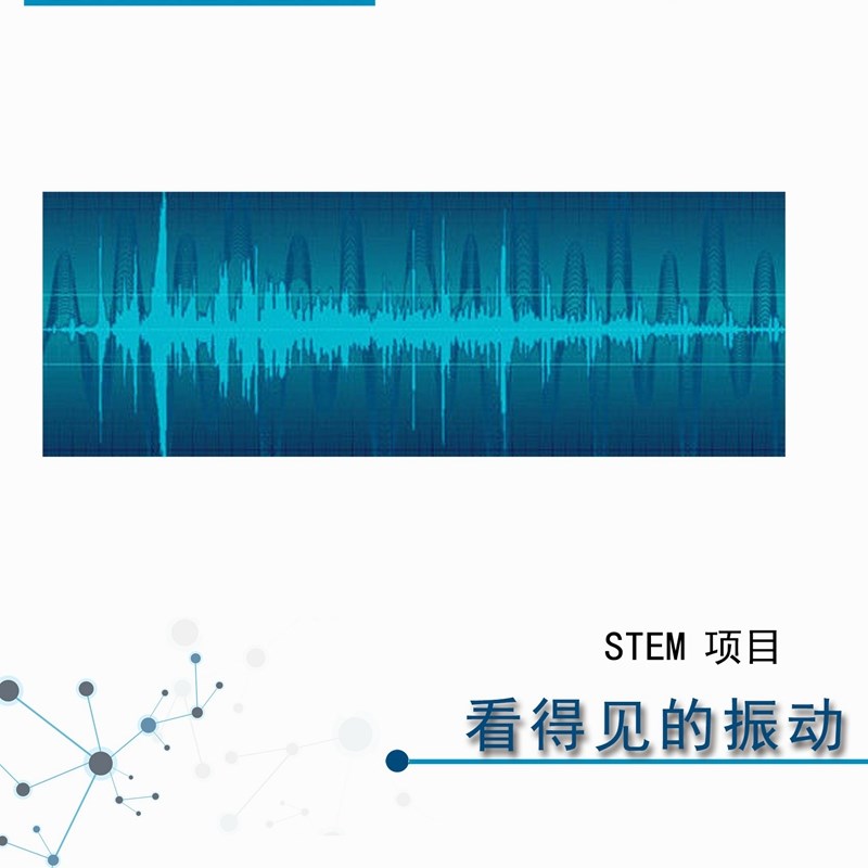 ANS002爱牛科教STEM课材料拓展课材料-看得见的振动