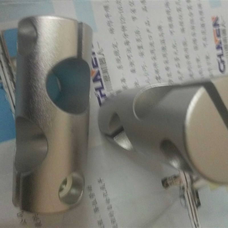 十字固定夹支柱支架配件连接件连接块器22/25mm钢管圆柱光轴交叉