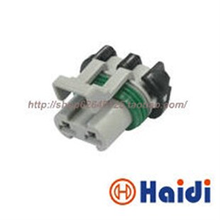 DJ70282A-6.3-21 赛欧水箱电子风扇2孔汽车接插件 2P连接器含端子