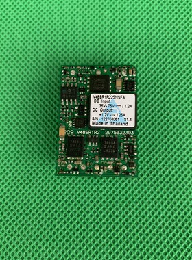 全新拆机台达 V48SR1R225NNFA 48转1.2V 25A 隔离电源模块