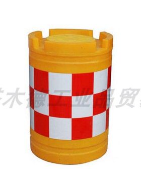塑料防撞桶 隔离墩道路警示分流桶  交通设施 市政施工注水桶