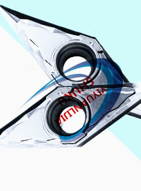 特固克数控车刀片VCGT160404/08-FL H01铜 铝用刀头木工刀尖刀粒