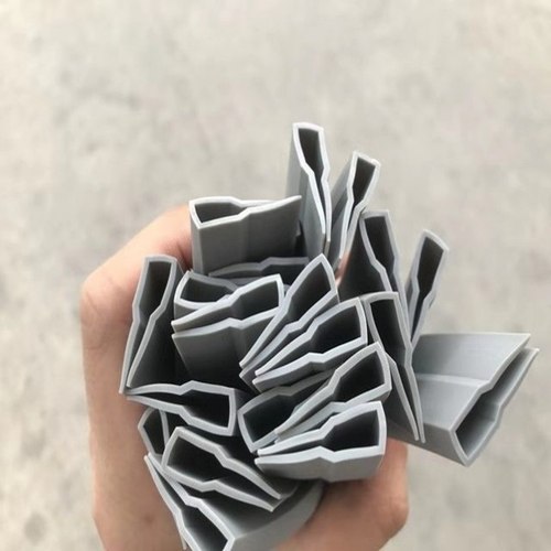 门帘密封条磁吸空调软包边条灰色棕色红色自吸强力软性黑色磁条配