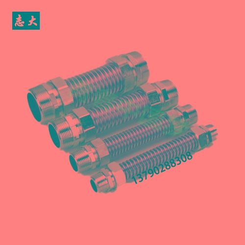 304不锈钢空调波纹管风机盘管中央空调金属连接管进水软管6分DN20