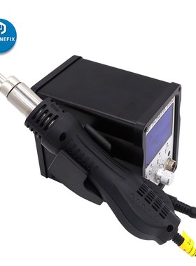 999D 2合1热风返修台和焊台数字LCD显示屏760W烙铁台电路板焊接机