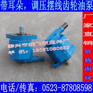 B10RY带耳朵油泵 B6RY液压泵BB B4RY调压摆线齿轮油泵BB