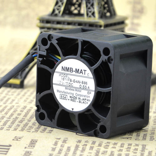NMB 1611FB-E4W-B86 DC12V 0.55A4厘米大风量 125 摩托改装散热器