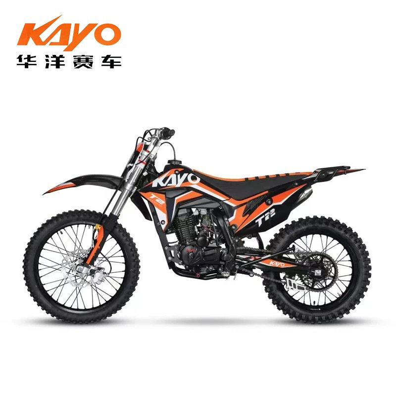 2024款KAYO华洋赛车T2山地越野林道两轮高赛摩托车非上路轻量250