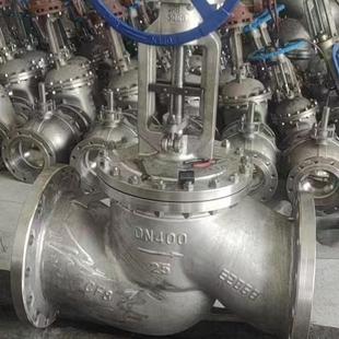 J41H 16C法兰蒸汽不锈钢304截止阀DN150J41Y工业手动直通截止阀