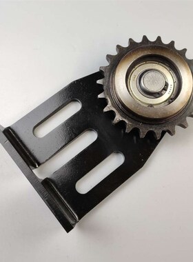 电梯扶梯齿轮22齿三角链轮涨紧装置支架人行K道扶手带惰轮6204单