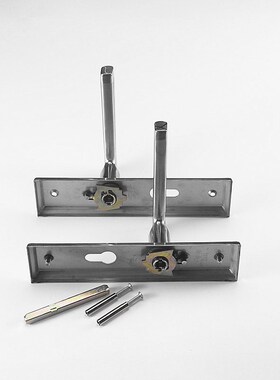 不锈钢房门室内锁面板执手锁5040小50锁体N把手上提反锁卧室木门