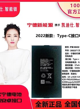 凯迪仕智能门锁宁德时代 K20V/K20Pro/K20MaxPuls/Z1Pro锂电池