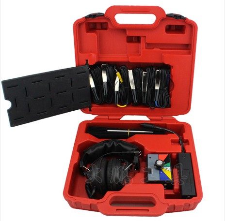 台湾工具车底车身异音搜寻器6线汽车电子听诊器发动机诊断仪检漏