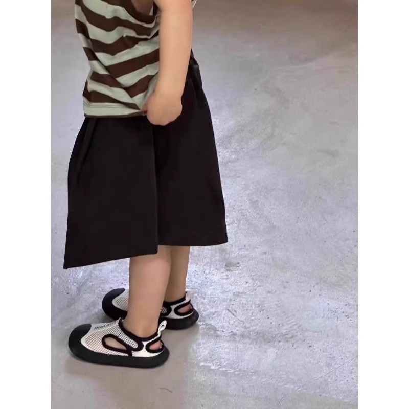 夏季新款小童f1一3岁鞋子夏男宝宝女包头学步鞋儿童软底防滑凉鞋