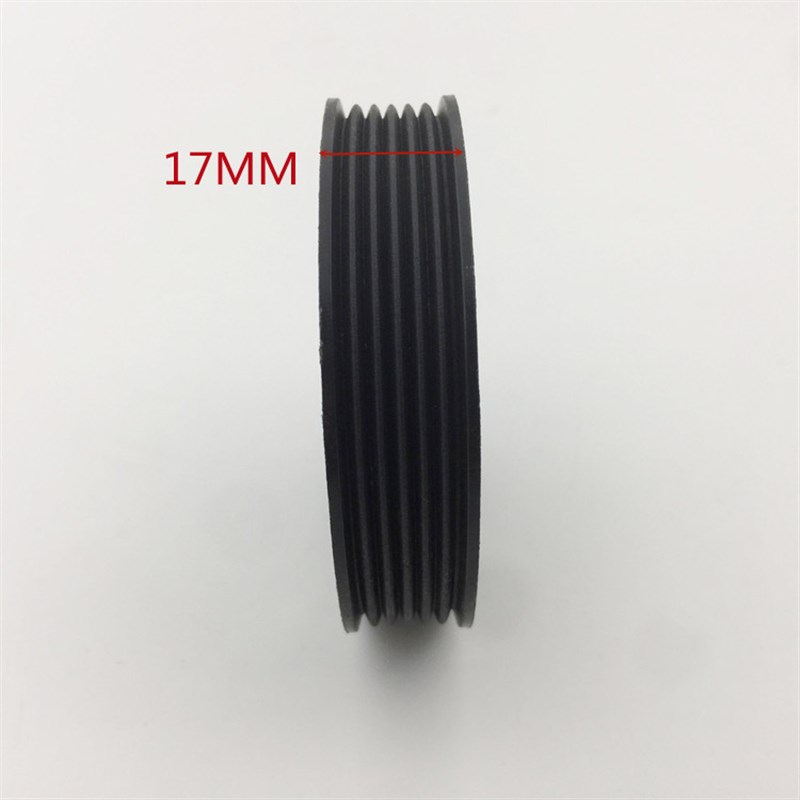 多楔带轮6PJ457同步轮 展鹏门机电机总成皮带轮从动轮 电梯配件