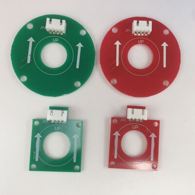 展鹏门机编码器 圆方形绿色红色客货梯编码器电梯配件CIR-CODE-A5