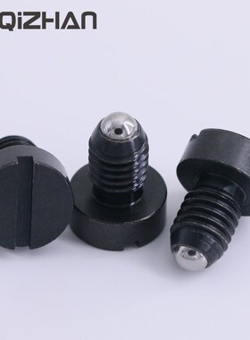 小型球头柱塞 PBSH PBSHS 带一字槽口的螺纹销T型定位珠碰珠螺丝