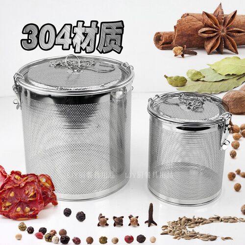 304不锈钢调料球包汤料篮滤调味卤水火锅香料芝麻小茴香茶叶隔渣