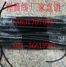弹簧线2芯弹簧线PU耐磨抗拉弹簧线2*0.3  拉伸3米