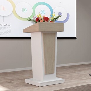 学校教师演讲台领导发言席台讲桌幼D儿园公司培训机构会议室主持