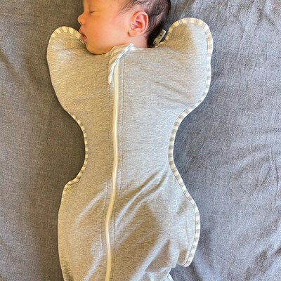 跟单 婴儿睡袋新生儿防惊跳夏季薄款竹纤维宝宝投降式睡姿0Z.2tog