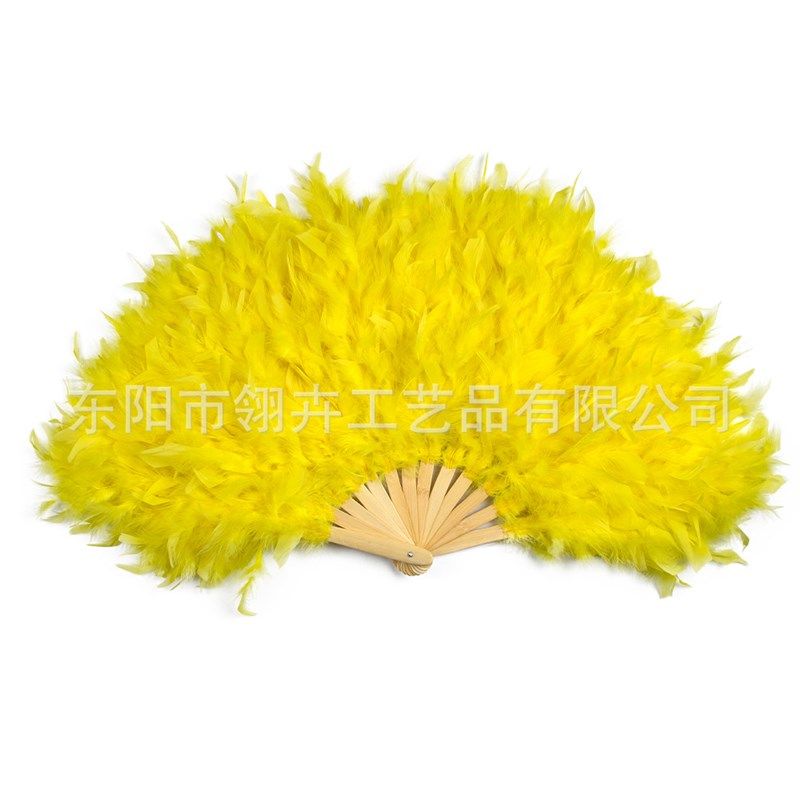 火片扇子超大蓬松k羽毛扇舞台舞蹈演出表演道具火鸡羽毛大扇子