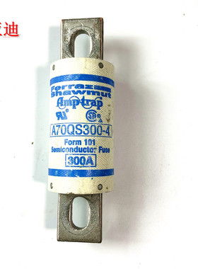 A70QS300-4变频器保险丝-快熔-熔断器管A70QS350-4