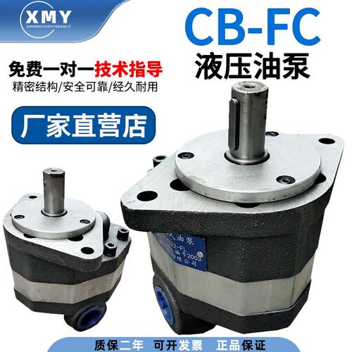 液压油泵CB-Fc25装载机铲车齿轮泵32齿轮油泵40行走泵50/63液压站