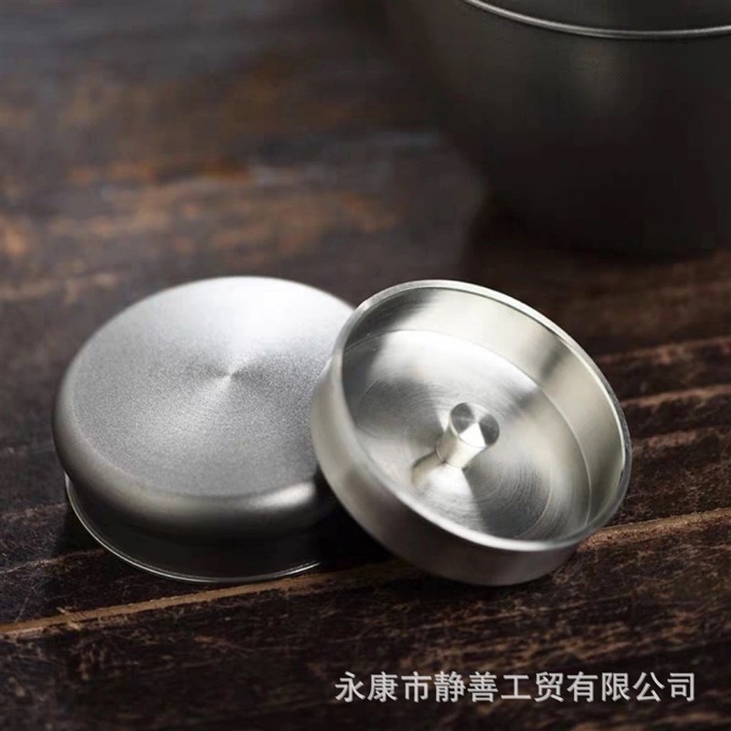 日式纯锡茶叶罐仿古做旧密封w储茶罐大号半斤一斤金属罐茶叶保鲜
